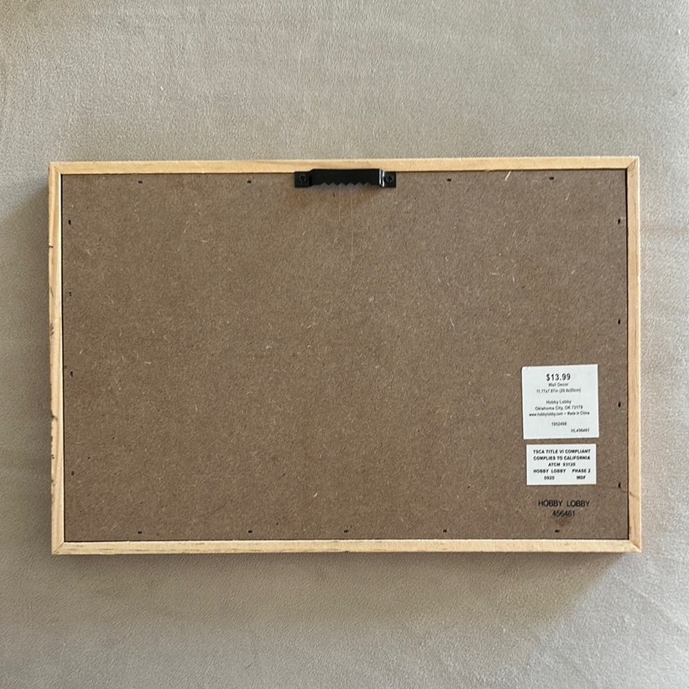 Hobby Lobby Gray and White Welcome Letter Board - Picture 4 of 4